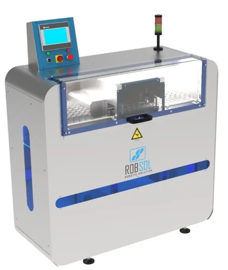 Lavadora de botellas y viales